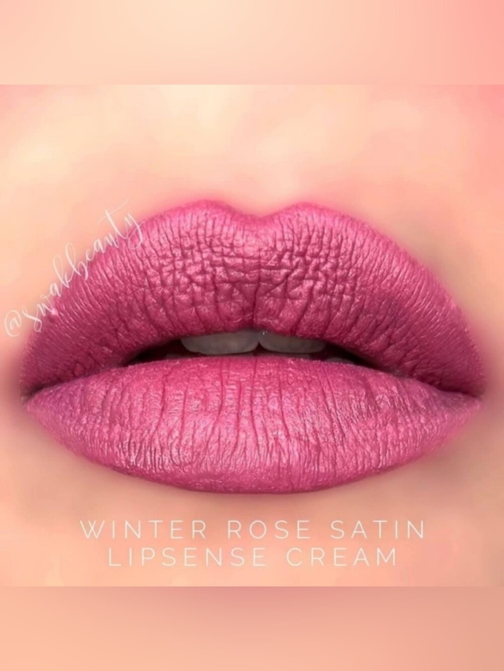 LAST ONE! WINTER ROSE SATIN